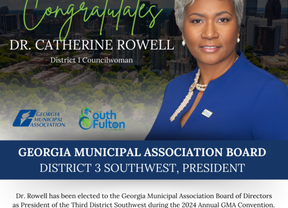 A poster of dr. Catherine rowell