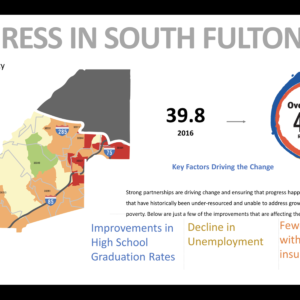 South Fulton – Partners with United Way creating a child-well being Index  